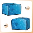 thumbnail image 3 of Haiem Winter With Snowflakes Print Toaster Covers 4 Slice Wide Slot,Bread Dust Cover & Fingerprint Protection,Bread Machine Cover,Appliance Covers, 3 of 7