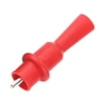 thumbnail image 2 of Riwesomey Cable de prueba Pinza de cocodrilo Pinzas de prueba de caimanes resistentes al desgaste Abrazaderas Abrazadera eléctrica Medidor de Suministros de soldadura Rojo, 2 of 6