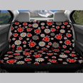 thumbnail image 3 of FUIALDOLG Ladybug Daisy Floral Pattern, Non-Slip Car Back Seat Covers 2 Pack Waterproof Stretch Rear Bench Seat Cover for Interior Travel, 3 of 7