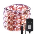 thumbnail image 2 of Guirnalda de luces LED de alambre de cobre para decoración del hogar, bodas, exteriores, Navidad, 12 V CC, 10 m, 20 m, 50 m, 2 of 5