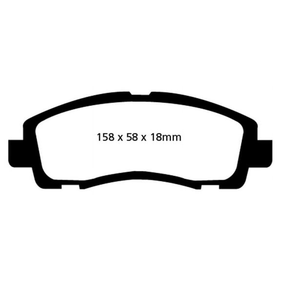 EBC Brakes DP41753R Yellowstuff Street and Track Brake Pad