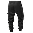 thumbnail image 5 of ZZHZGZ Sweatpants for Men Men's Sweatpants Open Bottom Athletic Casual Pants Jogger Running Workout Gym Pants with Pockets S, 5 of 9