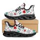 thumbnail image 1 of Lindos zapatos de plataforma de médico para enfermería, nuevos zapatos planos transpirables antideslizantes de verano, zapatillas con cordones con estampado médico para exteriores, 1 of 6