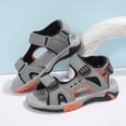 thumbnail image 5 of GYMEPIC Kids Open Toe Sandals Quick Dry PU Beach Shoes for Summer Camp, 5 of 6