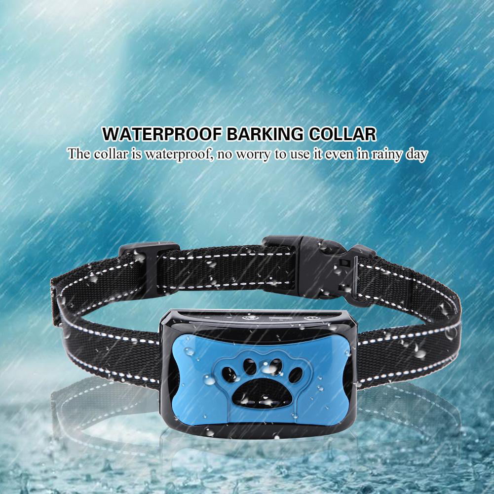 Anti Barking Collar for Small Dogs Smallest Most Humane Stop Barking Collar Dog Training No Shock Bark Collar Waterproof Safe Pet Bark Control Device Small Dog Bark Collar Rechargeable