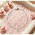 thumbnail image 3 of HESHPAWS S925 Sterling Silver Initial Bracelets for Women, Your surname initial bracelet, 3 of 4