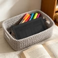 thumbnail image 6 of SLYNSHome 5 Pack Mesh Zipper Pouch, Transparent Storage Bags,Black Large Capacity Breathable Organizer Pouch For Office Supplies And Cosmetics, 6 of 8