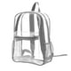 thumbnail image 1 of Mochila transparente para eventos deportivos y conciertos, con múltiples bolsillos, almacenamiento seguro para aficionados y asistentes a festivales. Aestivo | Gris | AESTIVO, 1 of 6