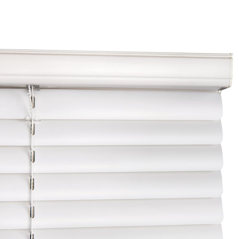 Cordless Light Filtering Mini Blind 47" x 64" White 2-Pack photo 5