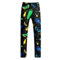 thumbnail image 6 of Mardi Gras Outfits Mens And Gold Carnival Suit All Print And Pants Two Piece Set Casual Vacation Clothes For Holiday Carnival Festival Outfit Green XL, 6 of 6