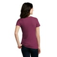 thumbnail image 2 of District Women's Perfect Blend V-Neck Tee. DM1190L, 2 of 4