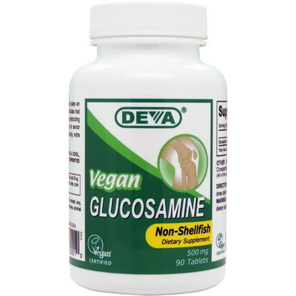 Deva Vegan Glucosamine 500 mg 90 Tablets