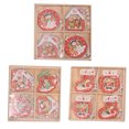 thumbnail image 1 of 36 piezas de adornos navideños, colgantes navideños de madera, decoración de árbol de Navidad, colgante de Papá Noel, muñeco de nieve, rienda colgante para árbol de Navidad, color, 1 of 5