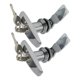 thumbnail image 1 of Scienceny Cerradura de manija en forma de T con llaves Cerraduras de dosel de caravana de aleación de zinc Vehículos, repuestos y accesorios Mis 2 piezas de plata, 1 of 1