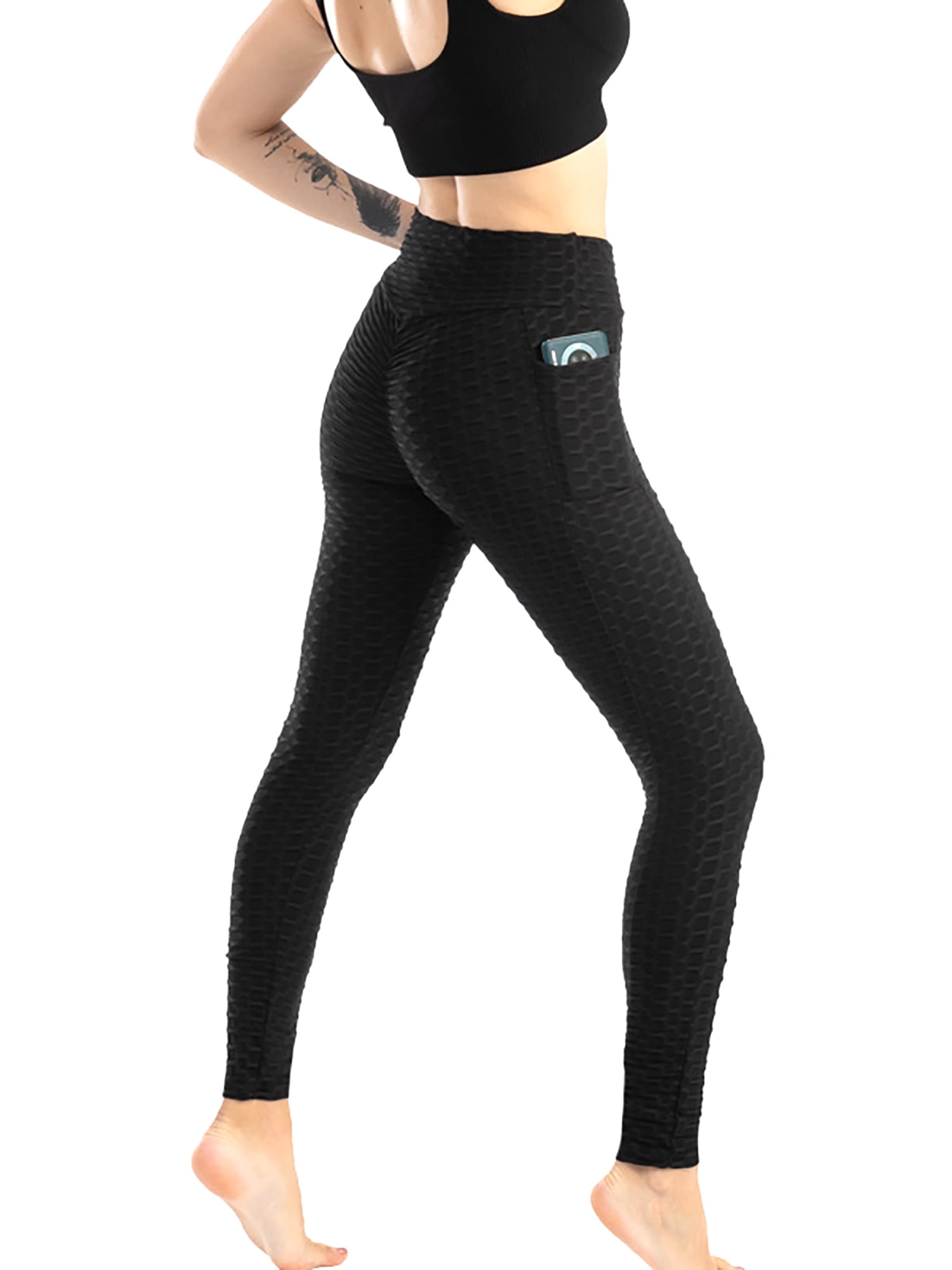 Listenwind Women Yoga Pants Honeycomb 