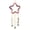 50 cm 2, variant on KGJQ Crystals Suncatcher, Hanging Star Sun Catcher with Prisms for Windows, Healing Crystal Wind Chimes Decor for Home, Gift for Christmas Birthday Valentine Mother's Day