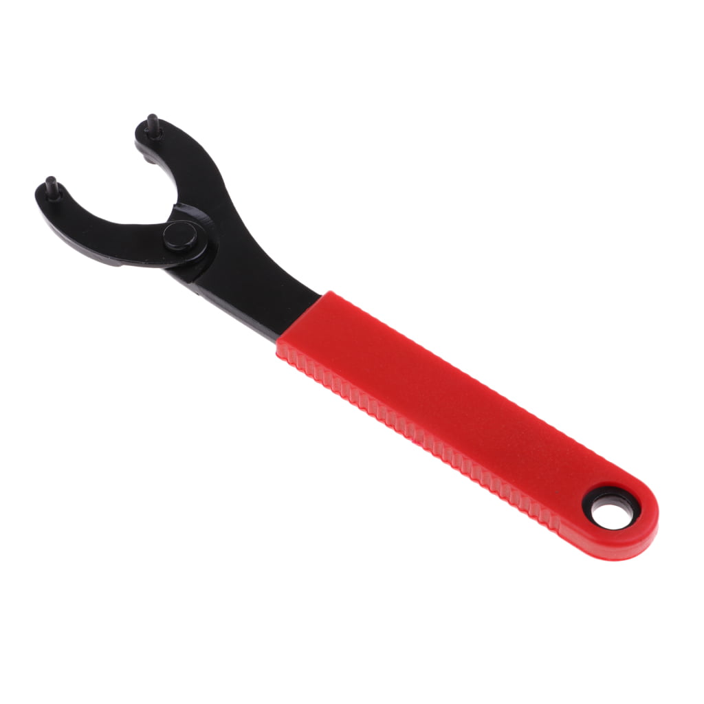 Bike Sprocket Remover Repair Tool Cycling Adjustable Axis Spanner Wrench Red 