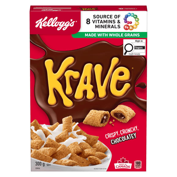 Céréales Kellogg's Krave*, 300g
