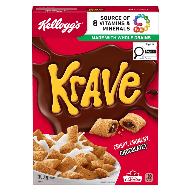 Céréales Kellogg's Krave*, 300g