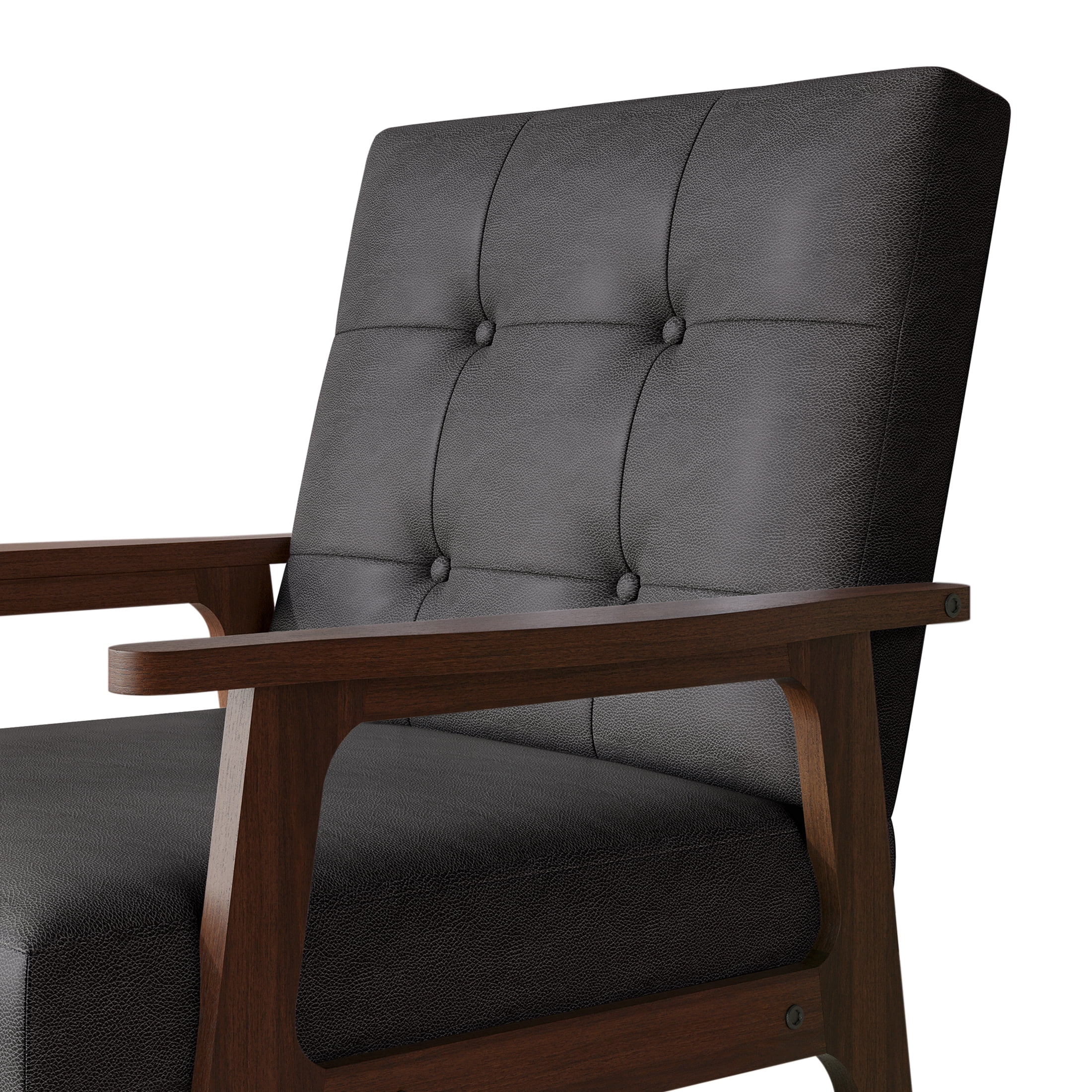 Castle Place Shabby Chic Accent Chair, Grey
