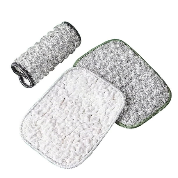 Trapos De Alambre Multiusos Para Fregar Platos, Húmedos Y Secos, Reutilizables, Trapos De Alambre Para Limpiar, Trapo De Alambre Redondo, Trapo De Alambre Que No Raya, Para Ollas Y Sartenes De Cocina