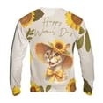 thumbnail image 2 of Happy Women's Day Devon Rex Sunflower Vintage Proud Mom All Over Print 3D Sweatshirt Unisex Merch Cat Lover Kitten Owner Gifts - 02030, 2 of 6