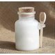 thumbnail image 3 of 2PCS Plastic Round Matte Bath Salt Seasoning Sauce Jar Container/Kitchen Organizer with Cork and Woo, 3 of 5