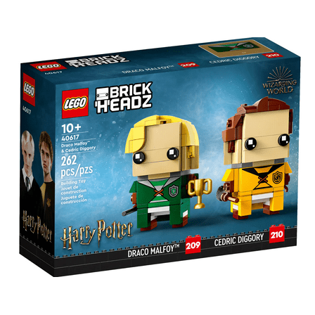 LEGO 40617 Draco Malfoy & Cedric Diggory Brickheadz Wizarding World