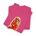 thumbnail image 3 of Devil Boy World Industries Skateboard 2000s Vintage Rare Classic T Shirt Print - Heliconia / 3XL, 3 of 5