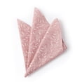 thumbnail image 2 of Jacob Alexander Men's Floral Pocket Square Handkerchief Hanky - Dusty Rose, 2 of 5