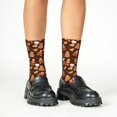 thumbnail image 4 of Honeii Christmas Gingerbread Cookies Print Children's Colorful Socks,Unisex Kids and Toddlers' Cushioned Sock,Kids Athletic Crew Socks,for Everyday Wear and Sports, 4 of 5