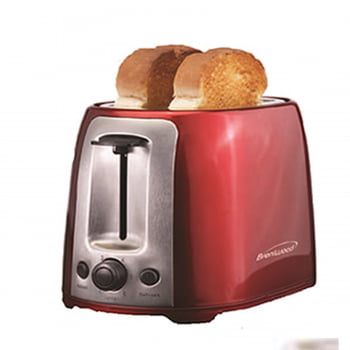 kanta tuš Zec  BLACK+DECKER 2-Slice Extra Wide Slot Toaster, Red, Silver, TR1278TRM -  Walmart.com