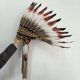 thumbnail image 1 of Tocado de plumas artificiales estilo , diadema unisex para fiestas y espectáculos de danza., 1 of 10