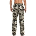 thumbnail image 2 of CROPD Fashion Pajama Pants Mens Lounge Pants Super Soft Men Pajama Bottoms with Pockets Drawstring, 2 of 7