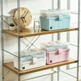 thumbnail image 3 of Amdohai Domestic Use Multilayer Large Capacity Medicine Cabinet Portable Medical Emergency Transparents, 3 of 9