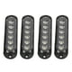 thumbnail image 2 of 4 luces laterales para camión de alto brillo 90 lm IP65 impermeables 6 LED luz intermitente de emergencia para camión 12-24 V blanco, 2 of 5