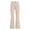 Beige, variant on Liyamei Girls School Uniform Pants Elastic Waist Twill Bootcut Trousers Everyday Wear for 5-16 Years