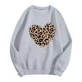 thumbnail image 4 of Valentines Day Sweatshirts for Women Lover Heart Graphic Printed Casual O Neck Long Sleeve Shirts Valentine Gift Relaxed Fit Tops Outfits, 4 of 4