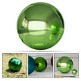 thumbnail image 5 of FOMIYES Mirror Balls Gazing Ball Stainless Steel Decorative Outdoor Garden 1Set, 5 of 8