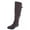 Browgnac, variant on Material Girl Womens Priyanka Faux Leather Round Toe Over-The-Knee Boots