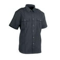 thumbnail image 4 of First Class Polycotton Short Sleeve Uniform Shirt - Light Blue - XL, 4 of 11