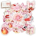 thumbnail image 6 of 35pcs Cute Animal Stationery Stickers Pink Ribbon Teacher Stickers Flowers Graffiti for Laptops Notebooks Suitcases, 6 of 9