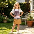 thumbnail image 2 of WERYOUNG Kids Girls Sleeveless Dresses Ice Printed Overalls Dress With Pocket Casual Suspender Dress Trendy Sundress 10-11 Years, 2 of 7