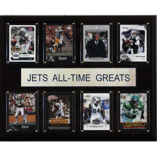 NFL Plaque des Grands de Tous les Temps des New York Jets