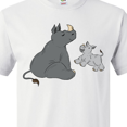 thumbnail image 4 of Inktastic Cute Rhinos T-Shirt, 4 of 5