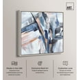 thumbnail image 2 of Unfolding Hues Canvas Print Coastal Wall Decor by Art Remedy, Silver Frame, 40 x 40, 2 of 6