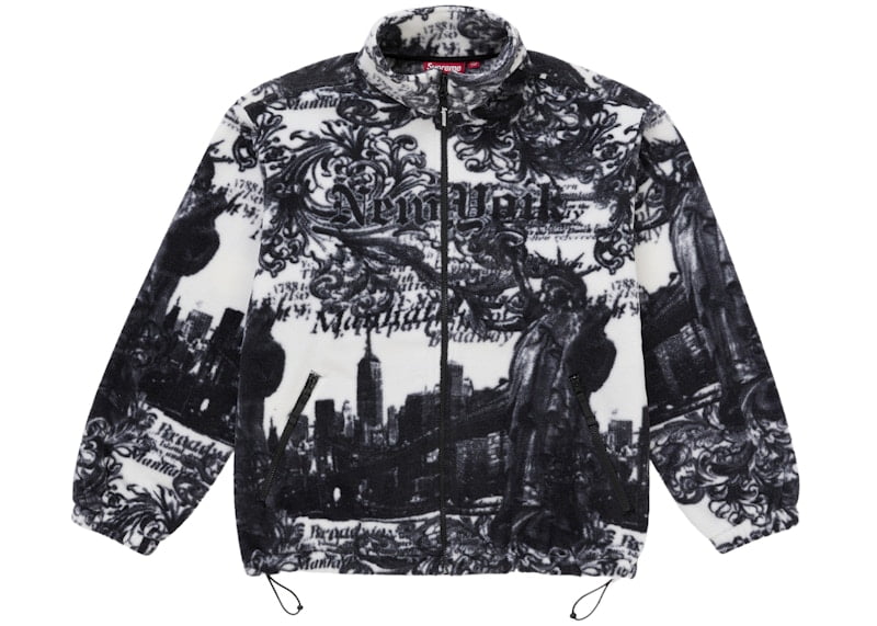 Supreme Men's New York Painted Trucker Jacket Blue, from StockX