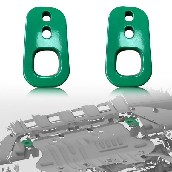 Green Fits Toyota Tacoma 2025 Front Tow Hooks Recovery Points