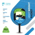 thumbnail image 5 of All Round Pickleball Playset Ultra - Light Cork Sheet Core Racket With Sweat Absorbent Grip| Ideal For All Ages, Skill, Perfect Pickleball 2 Paddle, 4 Balls & Bag, 5 of 5