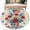 Light Beige Bright Red, variant on 4th of July Floral Round Area Rug 7Ft Washable Circle Rugs for Dorm Laundry Room, Vintage Red Blue Roses Patriotic Non-Slip Carpet Floor Mats Indoor Outdoor Carpet Runner Aesthetic Home Decor